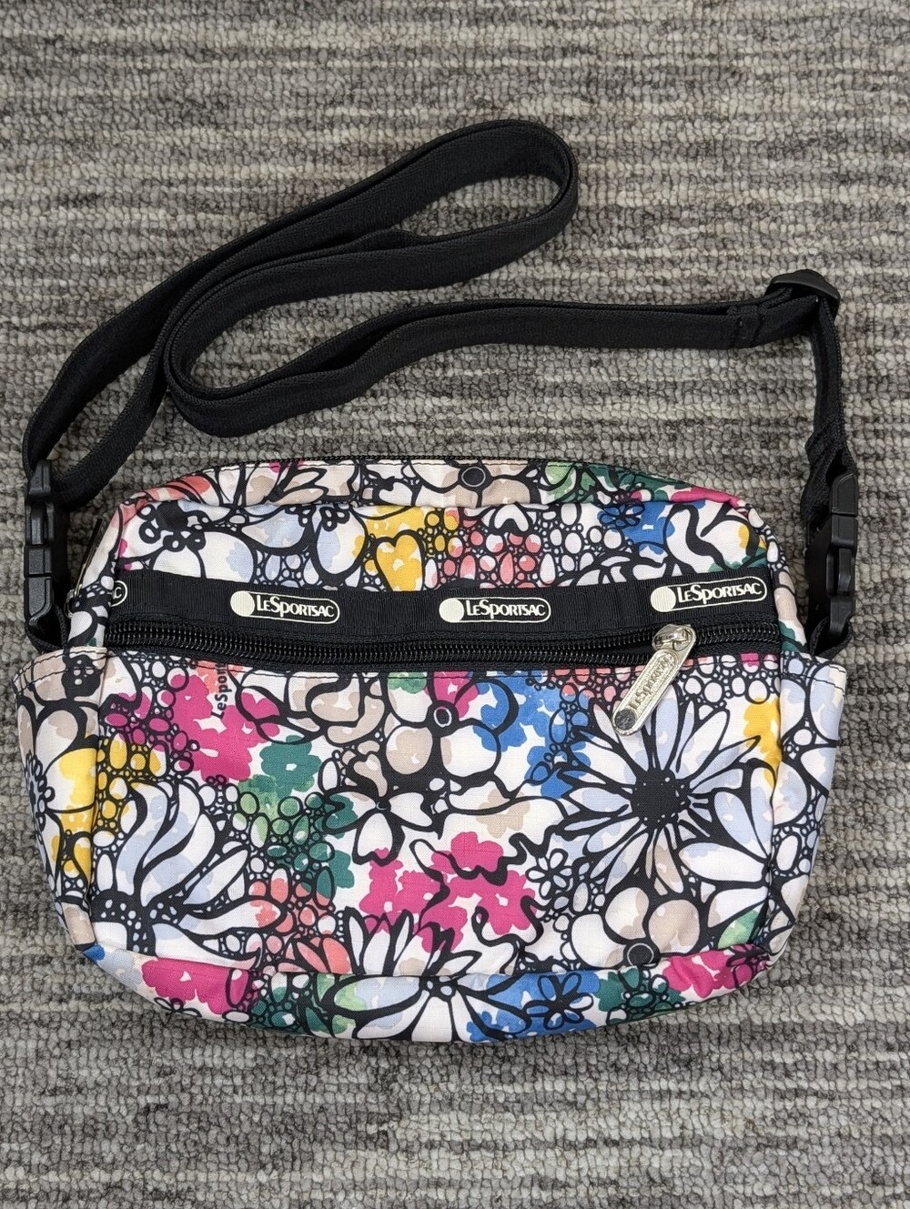 LeSportsac: Floral Print Small  Crossbody Bag - Multicolor